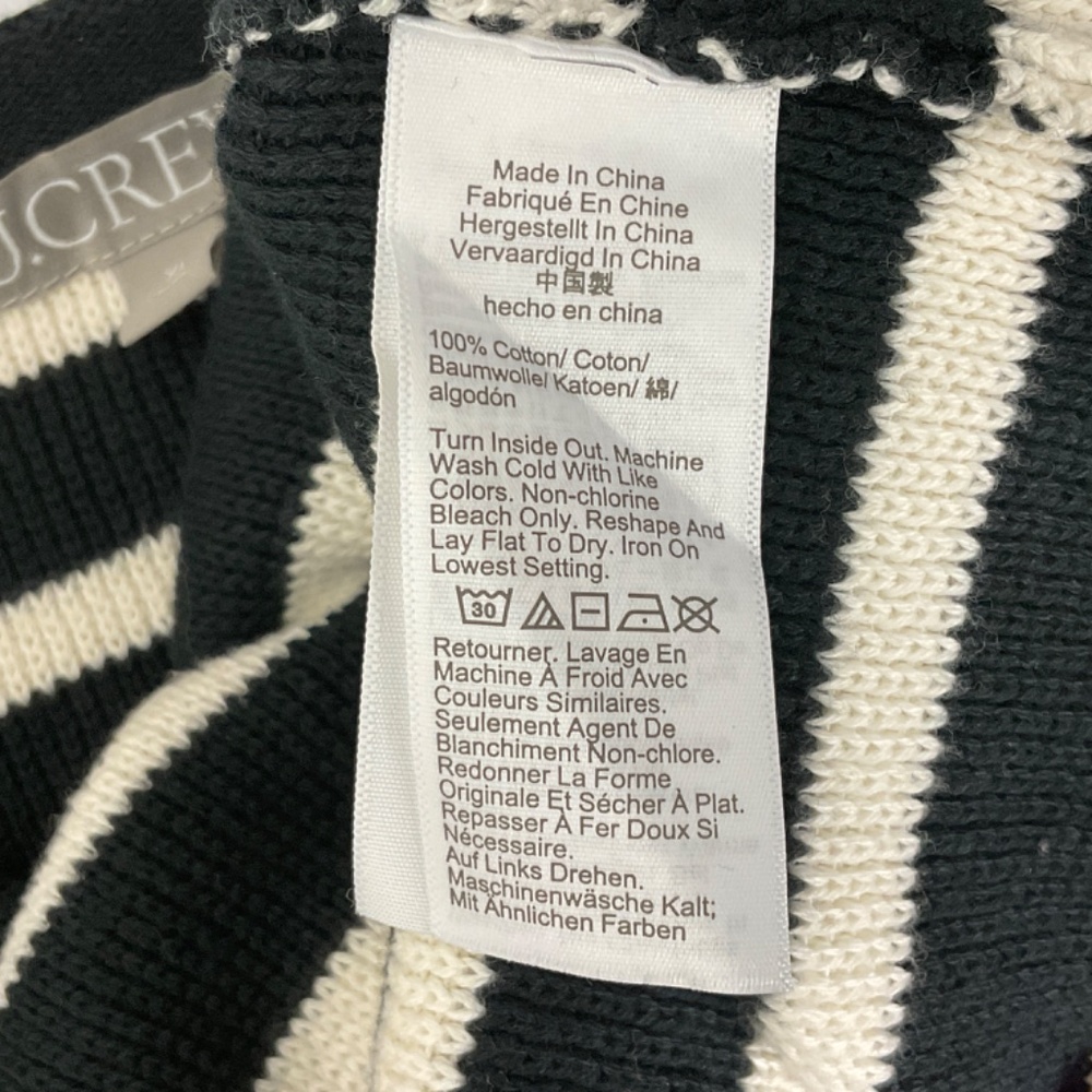 J. Crew Emilie‎ Sweater Lady Jacket in Stripe - Picture 5 of 10